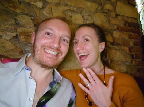 Picture of Ed and Sue in Prague